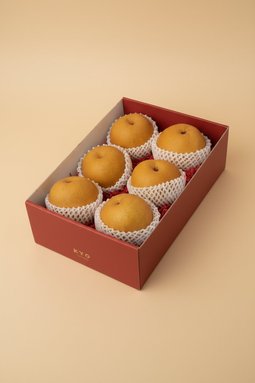 KYO Japanese Pear Gift Box (6 pcs)