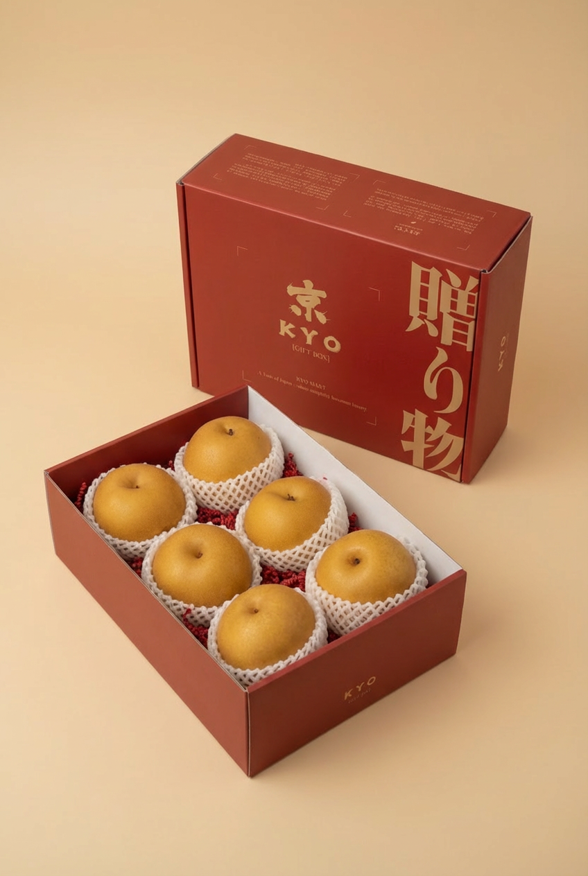 KYO Japanese Pear Gift Box (6 pcs)
