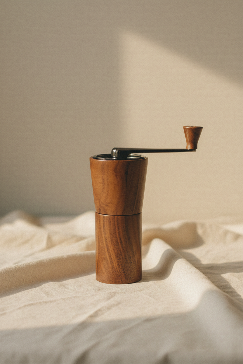 Coffee Grinder Walnut